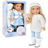 18 Inch Girl Doll with Clothes Set in Gift Box, Fashion Princess Doll with Beautiful Long Blond Hair Blue Eyes with 2 Outfits, Boots and Accessories for Girls and Kids view 1