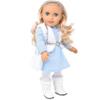 18 Inch Girl Doll with Clothes Set in Gift Box, Fashion Princess Doll with Beautiful Long Blond Hair Blue Eyes with 2 Outfits, Boots and Accessories for Girls and Kids view 3