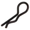 RC Cotter Pin, 0.6mm Diameter RC Car Body Clip Easy Removal for 1/28 1/24 RC Car (Black) view 1