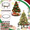 Deekin Christmas Train Set Under The Christmas Tree - Electric Xmas Tree Decoration & Gift, Elevated Train with Locomotive Santa Claus Snowman for Winter 2025 Holiday Decor view 3