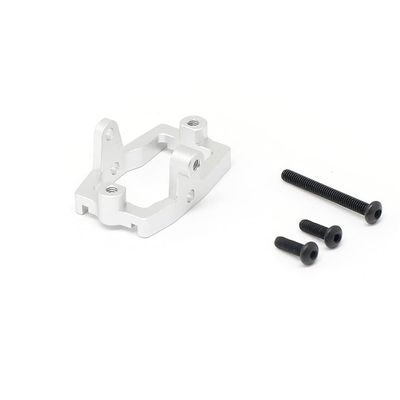 BrewJa Metal Servo Mount 9739 for TRX4M TRX-4M 1/18 RC Crawler Car Upgrade Parts Accessories (Color : Silver Aluminum)