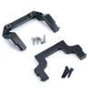 BrewJa Metal Front Rear Bumper Mount Compatible with Axial SCX24 AXI00001 Chevrolet C10 1/24 RC Crawler Truck Car Shell Body Frame Parts (Color : Rear and Front) view 1