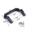 BrewJa Metal Front Rear Bumper Mount Compatible with Axial SCX24 AXI00001 Chevrolet C10 1/24 RC Crawler Truck Car Shell Body Frame Parts (Color : Rear and Front) view 2
