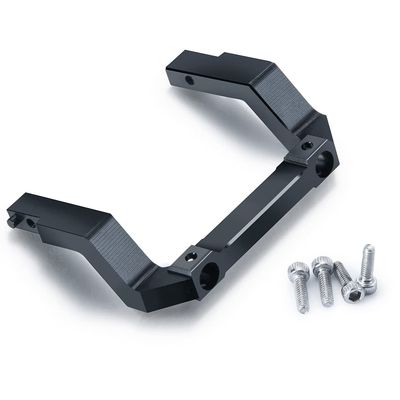 BrewJa Metal Front Rear Bumper Mount Compatible with Axial SCX24 AXI00001 Chevrolet C10 1/24 RC Crawler Truck Car Shell Body Frame Parts (Color : Front Mount)