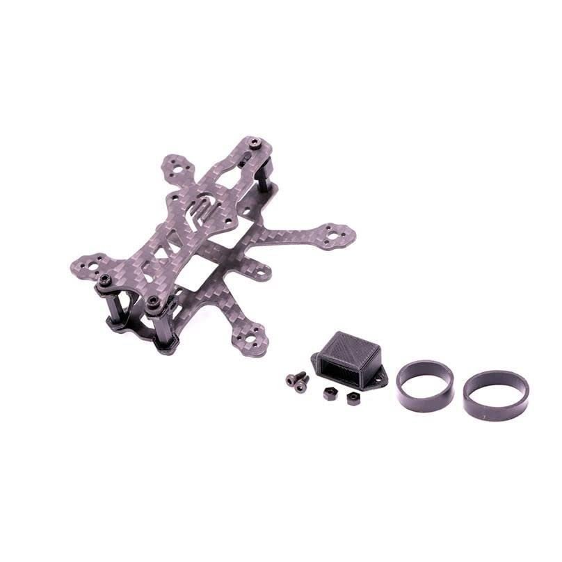 BrewJa RC Frame Kit 75MM Drone FPV Racing Toothpick Compatible with HQPROP Gemfan 35mm 1.4inch Propeller 0803 0802 Brushless Motor