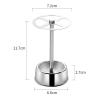 Restokki Stainless Steel Makeup Brush and Toothbrush Holder Stand - Perfect for Kitchen and Bathroom Storage view 2