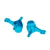 BrewJa 2pcs Metal Front Upright Front Steering Knuckle for Tamiya TT02 TT-02 TT02T TT-02T 1/10 RC Car Upgrades Parts Accessories Feat (Color : Blue) view 4