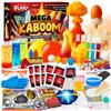 Playz Mega Kaboom! 150+ Explosive Science Experiments Kit for Kids Age 8-12 with 75 App & Video Guided Experiments - Chemistry Set STEM & Educational Toys & Gifts for Boys, Girls, Teenagers & Kids view 1