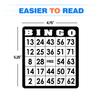 GSE Games & Sports Expert 18-Pack Bingo Game Cards with Easy Read Numbers, Reusable Paper Bingo Sheets for Family/Friend Parties view 2