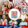 GOGOSO Ball Pit Balls for Toddler, Baby Plastic Playballs Kids Soft Pastel Pelotas Non-Toxic BPA-Free,Cream Pink+Orange+Green,100 Balls view 3