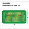 GSE Games & Sports Expert Casino Double Dealer Craps Tabletop Layout Mat with Carrying Bag, Non-Slip Rubber Craps Dice Game Table Top Mat for Family/Friends Parties, Casino Night view 2
