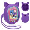 Winceed Case for Tamagotchi Uni, Silicone Cover for Tamagotchi Uni Protector Skin with Lanyard (Purple) view 1