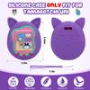 Winceed Case for Tamagotchi Uni, Silicone Cover for Tamagotchi Uni Protector Skin with Lanyard (Purple) view 2