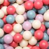 GOGOSO Ball Pit Balls for Toddler, Baby Plastic Playballs Kids Soft Pastel Pelotas Non-Toxic BPA-Free,Cream Pink+Blue+Purple+White,100 Balls view 1