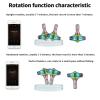 LOQATIDIS Precision Metal Spinning Top, Spin Smooth for A Long Time, Best Spin Time Over 8 Minutes, Perfect Balance Well Made EDC Desktop Gyro Toys for Adults | Unique Gift (Colorful) view 3