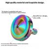LOQATIDIS Precision Metal Spinning Top, Spin Smooth for A Long Time, Best Spin Time Over 8 Minutes, Perfect Balance Well Made EDC Desktop Gyro Toys for Adults | Unique Gift (Colorful) view 4