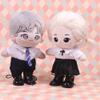 niannyyhouse 20cm Plush Doll Clothes College Suit Coat Shirt Pants Pleated Skirt Necktie Knapsack 8in Soft Stuffed Plush Toy Dress Up Accessories (A-1) view 3