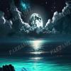 1000 Piece Adult Puzzle, The Moon in a Cloud, Puzzle Educational Gift, Room Decor or Wall Decor Exercise Willpower Relaxation Birthday Gifts view 1