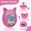Winceed Silicone Case for Tamagotchi Uni, Protective Cover for Tamagotchi Uni Protector Skin with Hand Strap (Pink) view 3