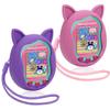 2pack Winceed Silicone Case for Tamagotchi Uni, Protective Cover for Tamagotchi Uni Protector Skin with Hand Strap (Pink+Purple) view 1