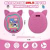 2pack Winceed Silicone Case for Tamagotchi Uni, Protective Cover for Tamagotchi Uni Protector Skin with Hand Strap (Pink+Purple) view 2