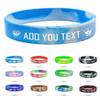 Coregiftr Custom Engraved Rubber Bracelet Bulk, Personalized Silicone Bracelets men, Customized Silicone Wristbands for Motivation Events Gifts view 1