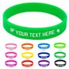Coregiftr Custom Engraved Rubber Bracelet Bulk, Personalized Silicone Bracelets men, Customized Silicone Wristbands for Motivation Events Gifts view 1