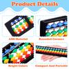 Toddmomy Abacus Soroban for Kids, Plastic Abacus Beads Chinese Calculator 17 Digits Math Learning Educational Counting Tool for Kids Adults view 3