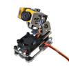 1Set O3 Air Unit Camera Dual Axle Gimbal Bracket with Cooling Fan DC 4.8-5V 9G Servo Pan/Tilt Mount Stand for Aerial Photography FPV Drone Head Tracker (with 2pcs servo) view 2