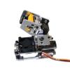 1Set O3 Air Unit Camera Dual Axle Gimbal Bracket with Cooling Fan DC 4.8-5V 9G Servo Pan/Tilt Mount Stand for Aerial Photography FPV Drone Head Tracker (with 2pcs servo) view 3
