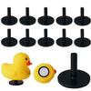 10Pcs Duck Plug - Rubber Duck Mount,Flock Locker Rubber Duck Holder for Jeep Dash and Fixed Display,Gift for Jeep Lover Includes Double Sided Stickers Inside (10PCS) view 1