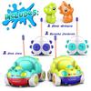 AEROQUEST Remote Control Car for Toddlers Toddler Toys for 18+Months RC Cars with LED Lights & Music Dinosaur Toy for Kids 2 3 4 5 Years Old Birthday Gifts for 3+ Year Old Girls Boys -2 Pack view 4
