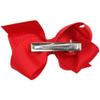 Koolgil Baby Girl's 2Pcs Cute 3 Inch Pure Color Bow-knot Hair Clip for Photography Travel Daily Life (Blue) view 2