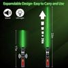 ANNDOFY Light Up Saber for Kids, Green Light Swords with FX Sound, Expandable Light Swords Set for Galaxy War Fighter Warriors Halloween Dress Up Parties (with Belt Clip) view 3