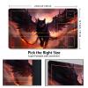Malqiqi Playmat for MTG with Free Storage Bags - Game Mat 24 x 14 inches TCG and Board Game Mats for Cards (Cat 5-Auxiliary Combat) view 3