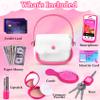 GJZZ Play Purse for Little Girls Toys - Toddler Purse Set Pretend Play Makeup Toys for 3 4 5 6 7 Year Old Girls, Kids Toy Purse Birthday Gifts for Ages 3-5 4-5 6-8 Years Old view 2