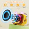 BIGASUO Karaoke Machine for Kids, Portable Bluetooth Speaker with 2 Wireless Microphones, Music Toy Gift for Girls Boys Age 4-12, Birthday Party Gifts for Toddlers Teens-2 Pack view 3