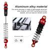 HobbyPark Aluminum 59mm RC Shocks Long Travel Shock Absorber Oil Damper Assembled for TRX4M TRX4MT 1/18 RC Crawler Upgrades Threaded Body, Replacement of 9764 (Red&Black) view 4