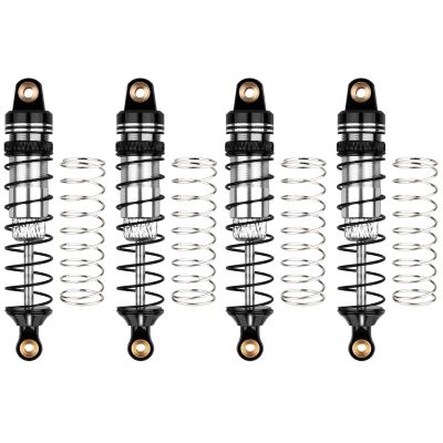 HobbyPark All Metal Aluminum 59mm RC Shocks Long Travel Shock Absorber for TRX4M TRX4MT 1/18 RC Crawler Upgrades Threaded Body Oil Damper Assembled, Replacement of 9764