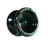 Yomega Groov  Pro Level Aluminum Metal Yoyo for Advance Players  Round Shaped, C Size Ball Bearing Yoyo with Adjustable Responsive/Nonresponsive Play + 3 Month Warranty (Black Green) view 2