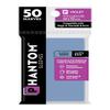 10 Packs Phantom Sleeves: Violet Size (49mm x 93mm) - Gloss Matte (50) (Compatible with: Siege of Vienna and More) Display Case view 1
