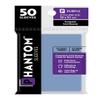 10 Packs Phantom Sleeves: Purple Size (59mm x 92mm) - Gloss Gloss (50) (Compatible with: Standard European) Display Case view 1
