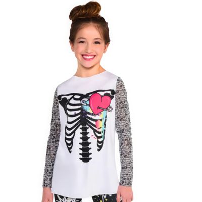 Amscan Assorted Colors Punk Tunic for Kids - Child Standard Size | Cloth Material - Perfect for Unique & Stylish Dress-Up Events, 1 Pc.