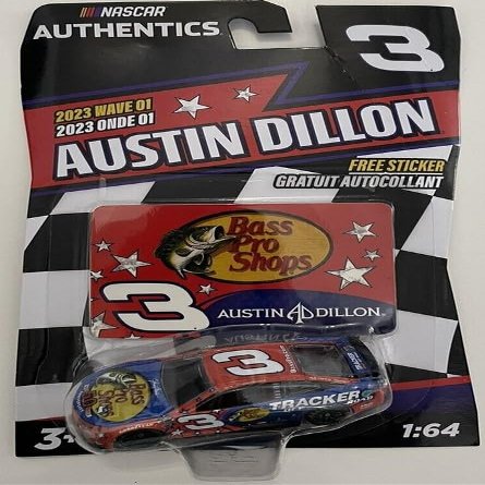 Matchbox Nascars Authentics Austin Dillon #3 Bass Pro Shops (2023 Wave 1)