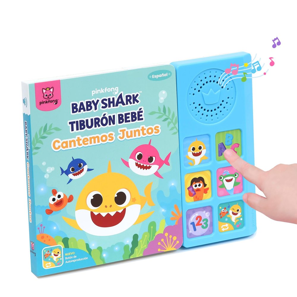 Pinkfong Baby Shark Sing-Alongs Sound Book - Interactive Learning, Toddler Toys - Ages 1+