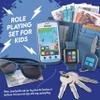 Play Wallet for Boys with Money and Pretend Play Toys, Cellphone, Smartwatch, Keys, Sunglasses, Toddler Wallet for Kids Ages 3 4 5 6 7 8 9 10 11 12 - Grown Up Pretend Play Set for Kids view 4
