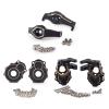6Pcs Brass Portal Drive Axle Housing Steering Knuckle Caster Block Set for RC Crawler for for Traxxas TRX4 TRX6 Upgrade Parts Modification Accessories view 1