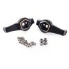 6Pcs Brass Portal Drive Axle Housing Steering Knuckle Caster Block Set for RC Crawler for for Traxxas TRX4 TRX6 Upgrade Parts Modification Accessories view 4