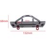 BrewJa CNC Metal Front Bumper for Axial SCX10 II 90046 Traxxas TRX4 MST 1/10 RC Crawler Car Upgrade Parts Accessories view 2