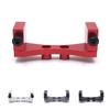 BrewJa Compatible with WPL C14 C24 B14 B24 B16 B36 MN D90 MN98 MN99S Metal Front Axle Servo Mount Holder Bracket RC Car Upgrade Parts Accessories (Color : Grey) view 2